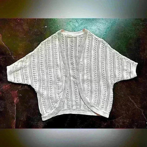 Gap Kids Pink Knit Open Front Shrug (K18) - Picture 1 of 7